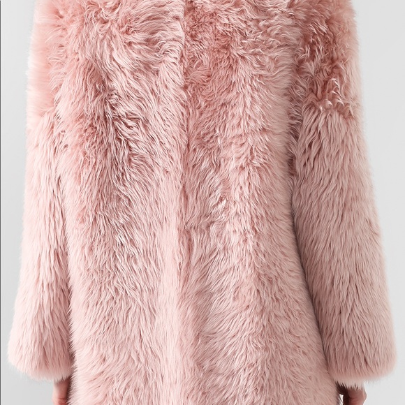 Authentic Celine three quarter crew neck coat in shearling.  Worn once. - Picture 3 of 14